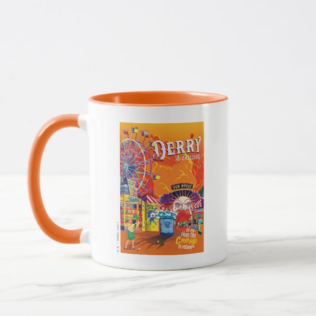 Caneca Capítulo 2 | Derry chama Poster (Esquerda)