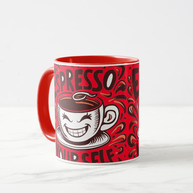 Caneca Cappuccino Souriant, (Frente Esquerda)