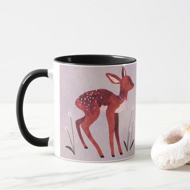 Caneca Caprichosa Pequeno Cervo (Com Donut)