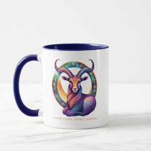 Caneca Capricorn Spirit Moutain Goat Alebrije