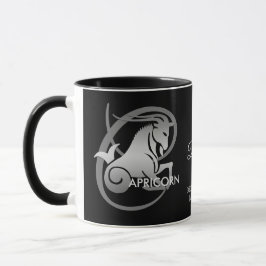 Caneca Capricórnio ♑ Cabra - Sinal Zodiac
