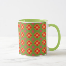 Caneca Cápsulas vermelhas e Bolinhas