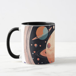 Caneca 💖 🌠 "Capturado em sua órbita"