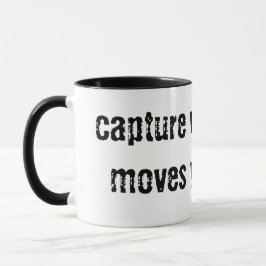 Caneca Capture o que move você