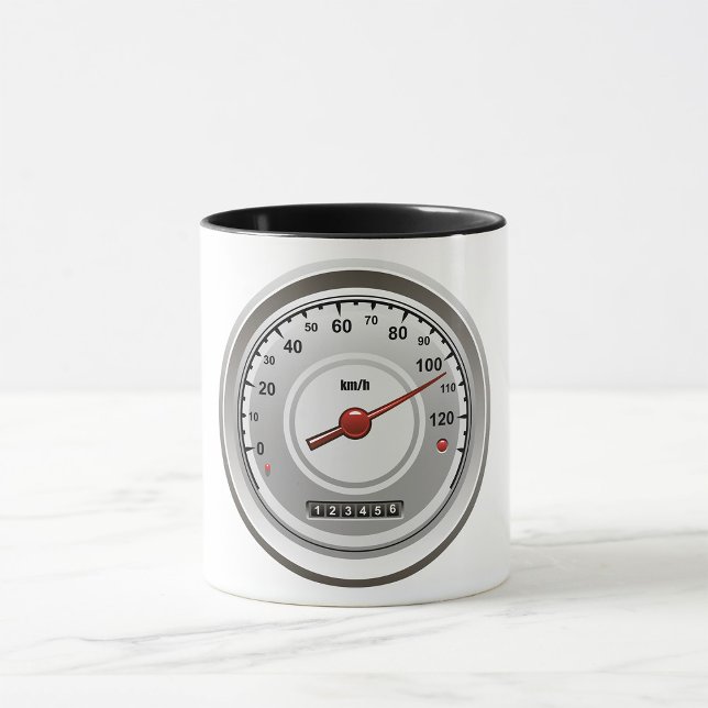 Caneca Car Speedometer Mug (Criador carregado)