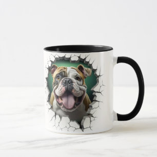 Caneca Cara de cachorro fofo