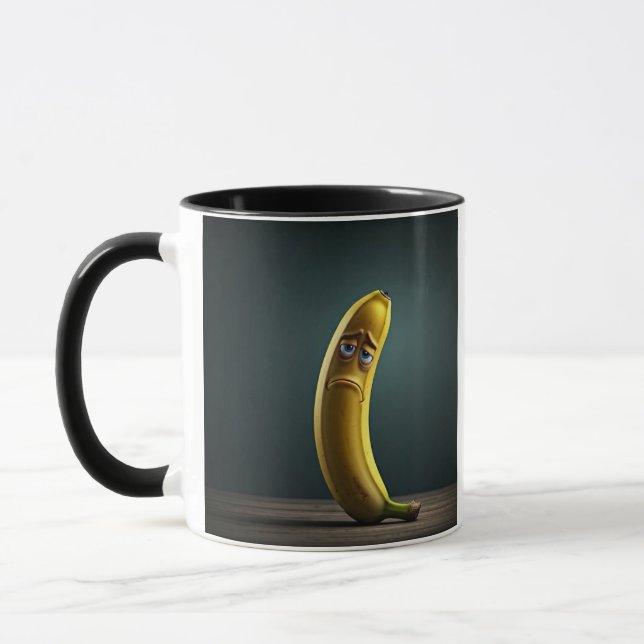Caneca cara triste da banana (Esquerda)