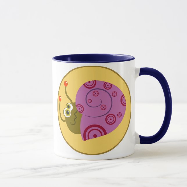 Caneca Caracol tímido (Direita)