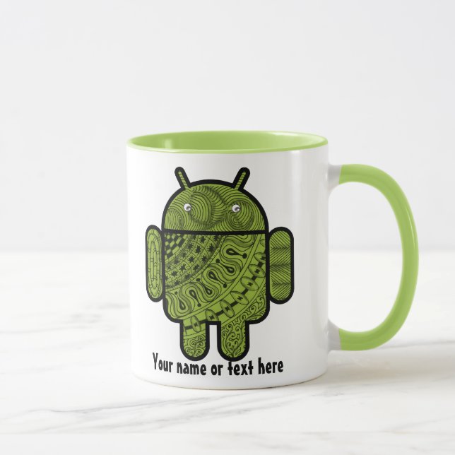 Caneca Caractere de porta Pancho para robô Android™ (Direita)