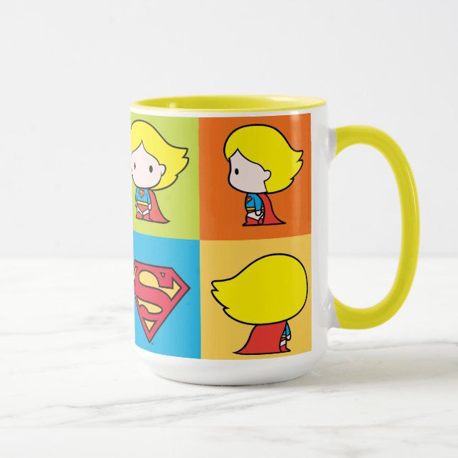 Caneca Caractere de Supergirl Chibi - Turnround (Direita)