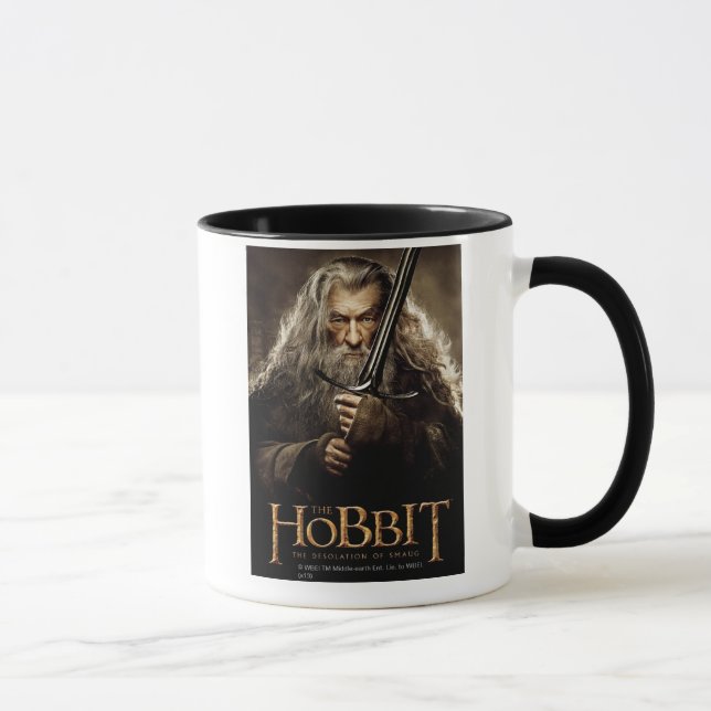 Caneca Caractere Gandalf Poster 1 (Direita)