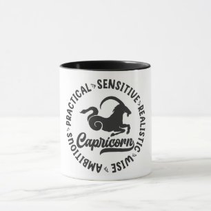 Caneca Caracteres/Capricórnio Cute Zodiac