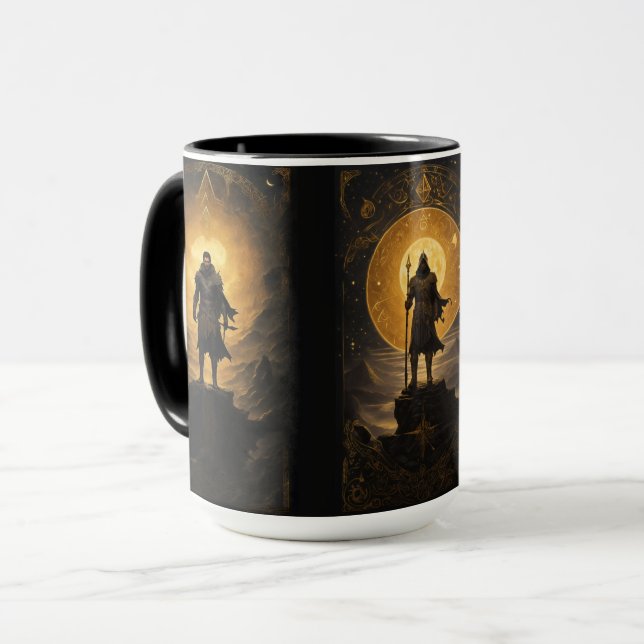 Caneca Caracteres de jogos de interpretação de papéis Fan (Frente Esquerda)
