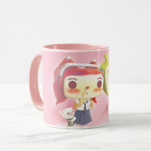 Caneca Caracteres Whimsic com Cat
