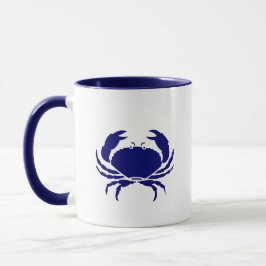 Caneca Caranguejo azul