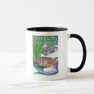 Caneca Caranguejo da costa de Oregon
