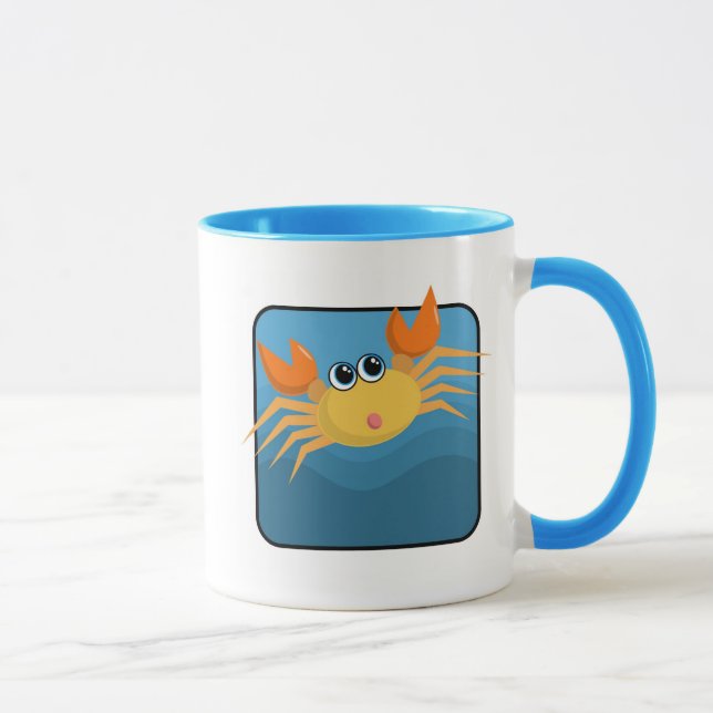 Caneca Caranguejo dos desenhos animados (Direita)