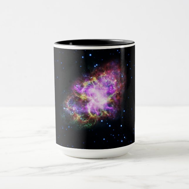 Caneca Caranguejo Nebula Supernova Remanescente Composto  (Centro)