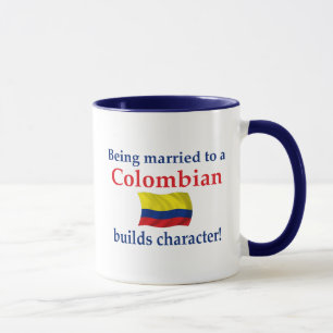 Caneca Caráter colombiano das construções