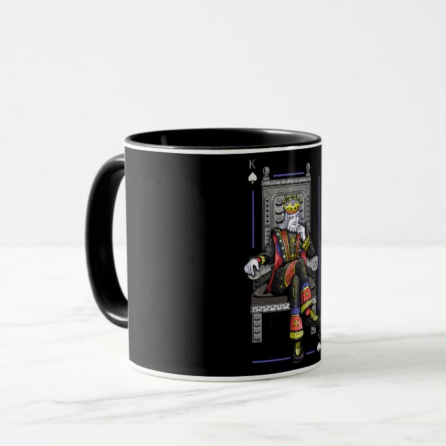 Caneca Card King (Frente Esquerda)