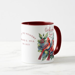 Caneca Cardinais Personalizados Aparecem Quando Os Ângulo