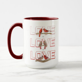 Caneca Cardinhos Amor