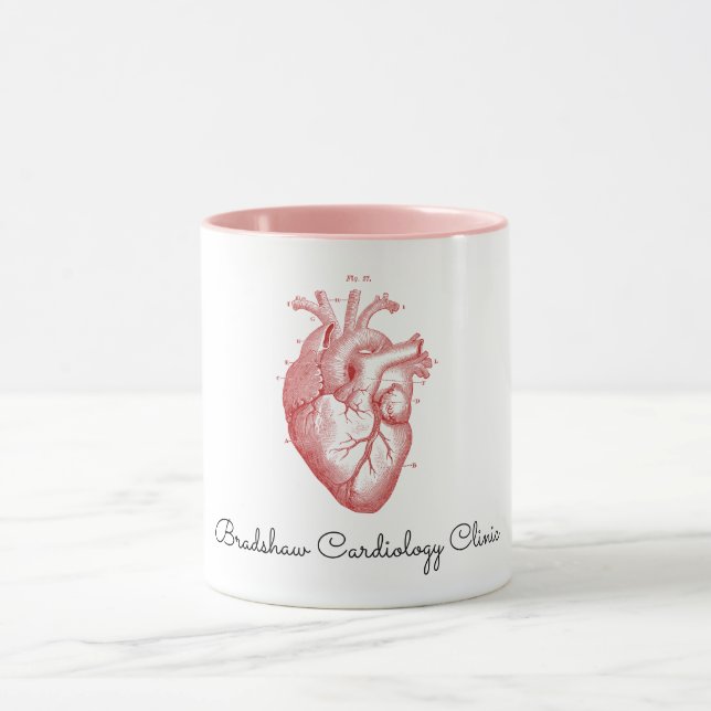 Caneca Cardiologista Anatômico Nome Café (Centro)