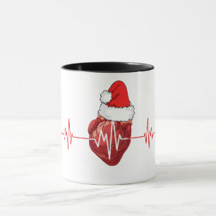 Caneca cardiologista médico cardíaco cardiologia Natal
