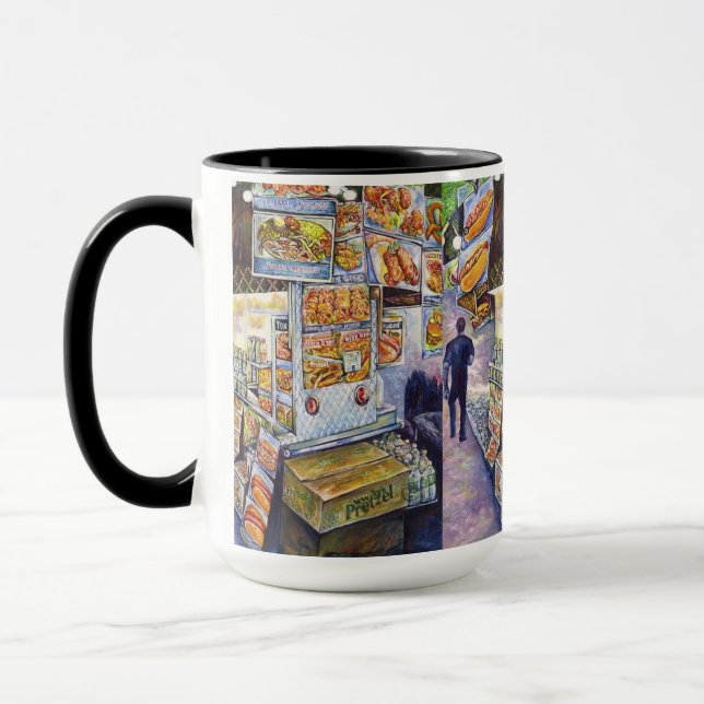 Caneca Carga de trabalho artística extraordinária (Esquerda)