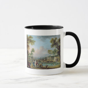 Caneca Carga do príncipe de Lambesc em Tuileries