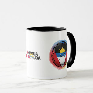 Caneca Caribe Futebol – Edição de Antígua e Barbuda