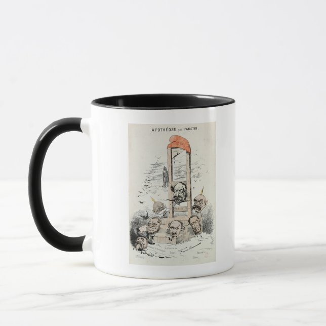 Caneca Caricatura de Napoleon III Otto (Esquerda)