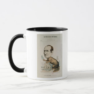 Caneca Caricatura do Baron Georges Eugene Haussmann