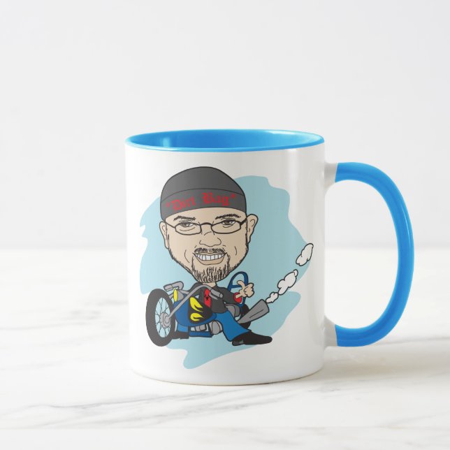 Caneca caricatura dos desenhos animados (Direita)