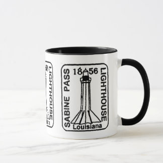 Caneca carimbada farol