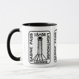 Caneca carimbada farol