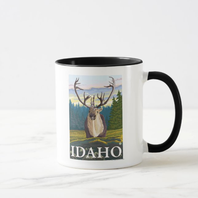 Caneca Cariou em Selvagem - Idaho (Direita)