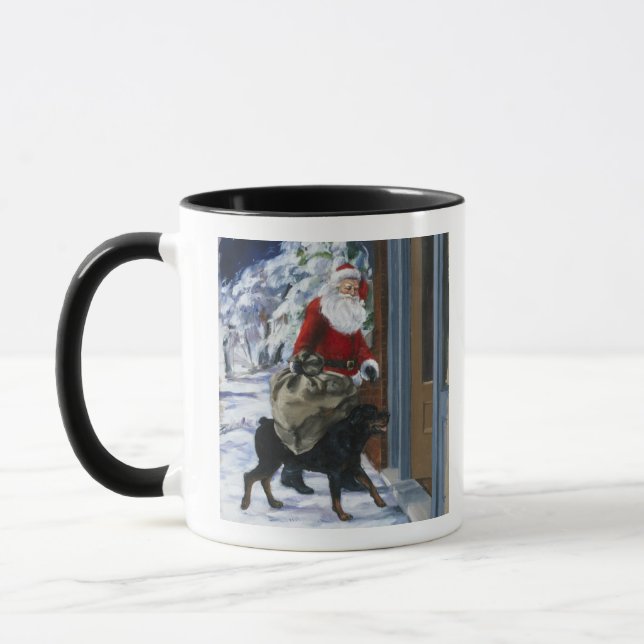 Caneca Carl que ajuda Papai Noel de <Carl's Christmas> b (Esquerda)
