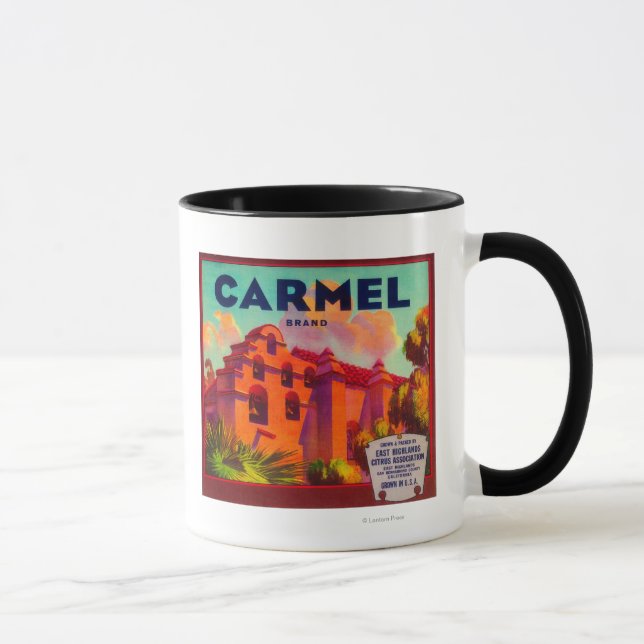 Caneca Carmel Orange LabelEast Highlands, CA (Direita)
