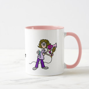 Caneca Carneiro feminino Lista de Apreciação Dia de Apr