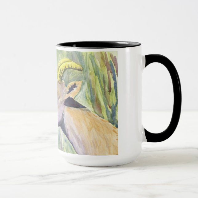 Caneca Carneiros de Bighorn Femail (Direita)