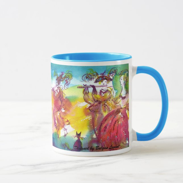 Caneca CARNIVAL NIGHT / Mascarada veneziana,Dance Music (Direita)