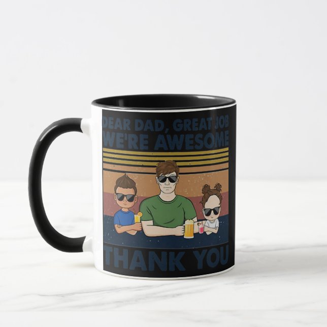 Caneca Caro Excelente Trabalho Somos Incríveis Obrigado (Esquerda)