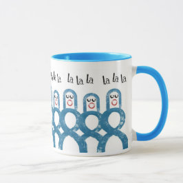 Caneca Carolers do Natal