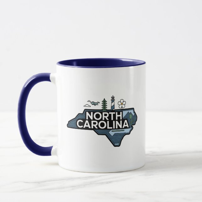 Caneca Carolina do Norte, Estados Unidos (Esquerda)