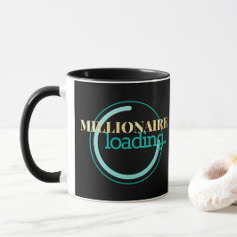Caneca Carregamento do milionário inspirador
