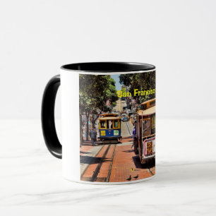 Caneca Carrinhos de Trem Mundiais Famosos, São Francisco,