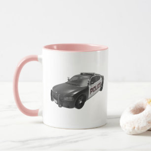 Caneca Carro de Formando da Academia de Polícia Polícia