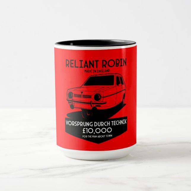 Caneca Carro de rodas Robin Três Fiável (Centro)