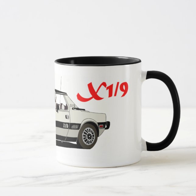 Caneca Carro Desportivo X1/9 (Direita)